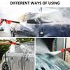 38Pcs Car Washing Tools Cleaning Kit with Foam Gun Electric Brush Window Cleaner and Detailing Brush Set