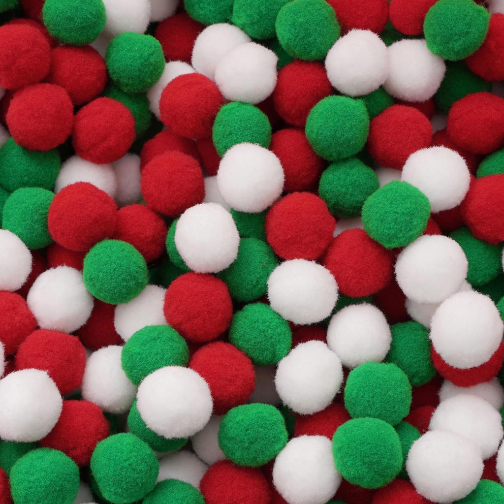 20-200 Stück Bunte Pompon-Plüschbälle Gemischte Farbe Kreatives Kinder-Handarbeitsmaterial Glitzer-Schaumstoffball DIY Bastelbedarf