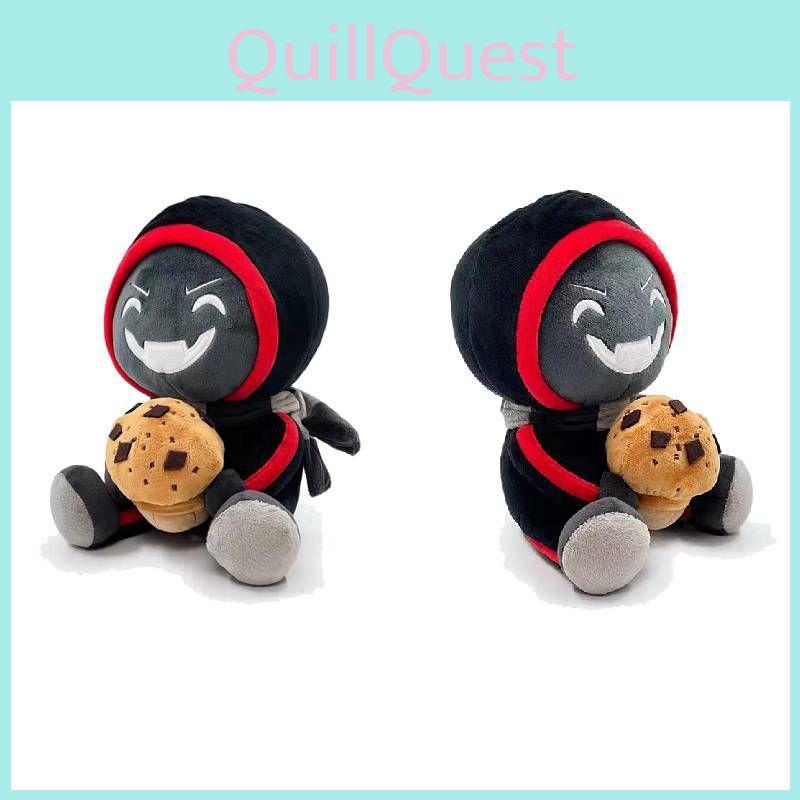 Minecraft Badboyhalo Plush Toy Soft 25cm Dream Smp Stuffed Doll For Fans