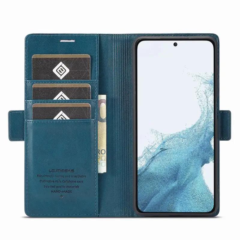Flip Phone Case For Samsung Galaxy S24 S25 Ultra S23 FE S22 S20 S10 Plus 5G Note 20 Ultra Book Wallet Card Wallet Cover Etui