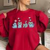 Women's Fashion Casual Long Sleeve Printed Round Neck Sweatshirt Top