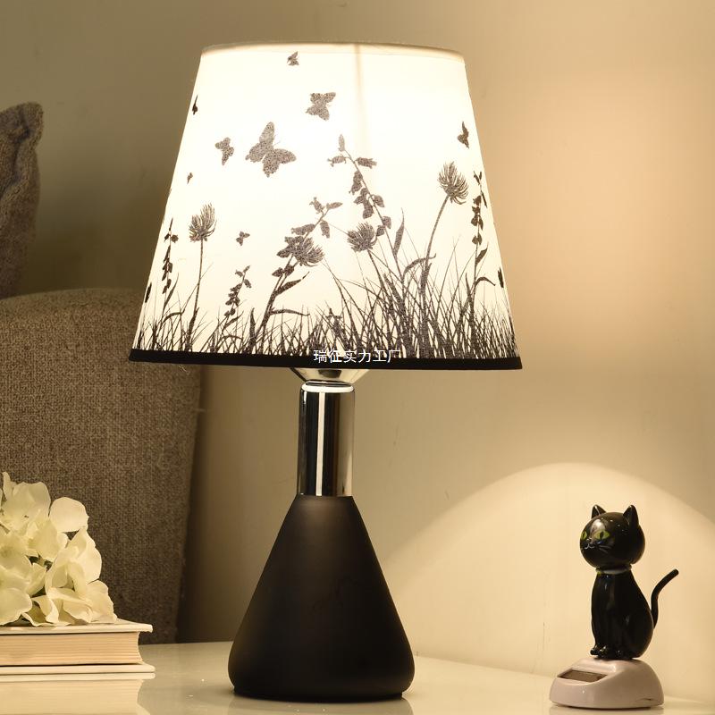 Modern LED Dimmable Bedside & Study Lamp with Eye Protection and Remote Control