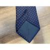 Used Holliday&Brown Necktie Made in England Silk Navy Fine Pattern