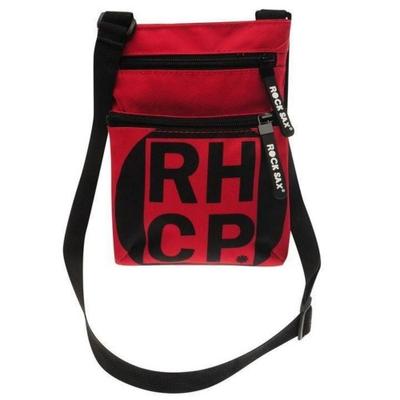 Bolso bandolera Rock Sax Red Square Red Hot Chili Peppers