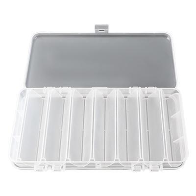 Double Sided Fishing Lure Organizer Large Capacity Fishing Hook Bait Case Wear-Resistant Fishing Bait Container Box for Wobblers