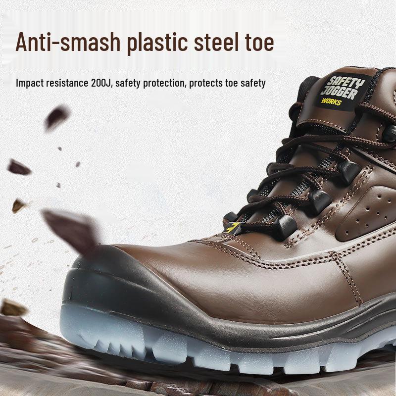 Anzheyi Safety Jogger MARS Insulated Electrician Shoes - Anti-Smash, Anti-Puncture, 18KV Protection