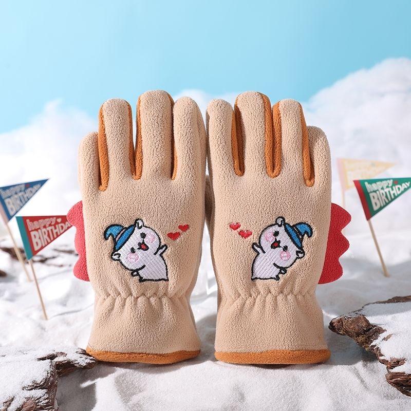 Fanyun Kids Winter Thermal Waterproof Cycling Gloves