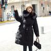 The New Autumn and Winter Big Yards Fat and Large Warm with Winter Korean Version of The Fashion Down Jacket Female