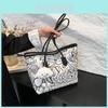 Street Style Canvas Tote Bag For Women With Large Capacity And Zipper Closure