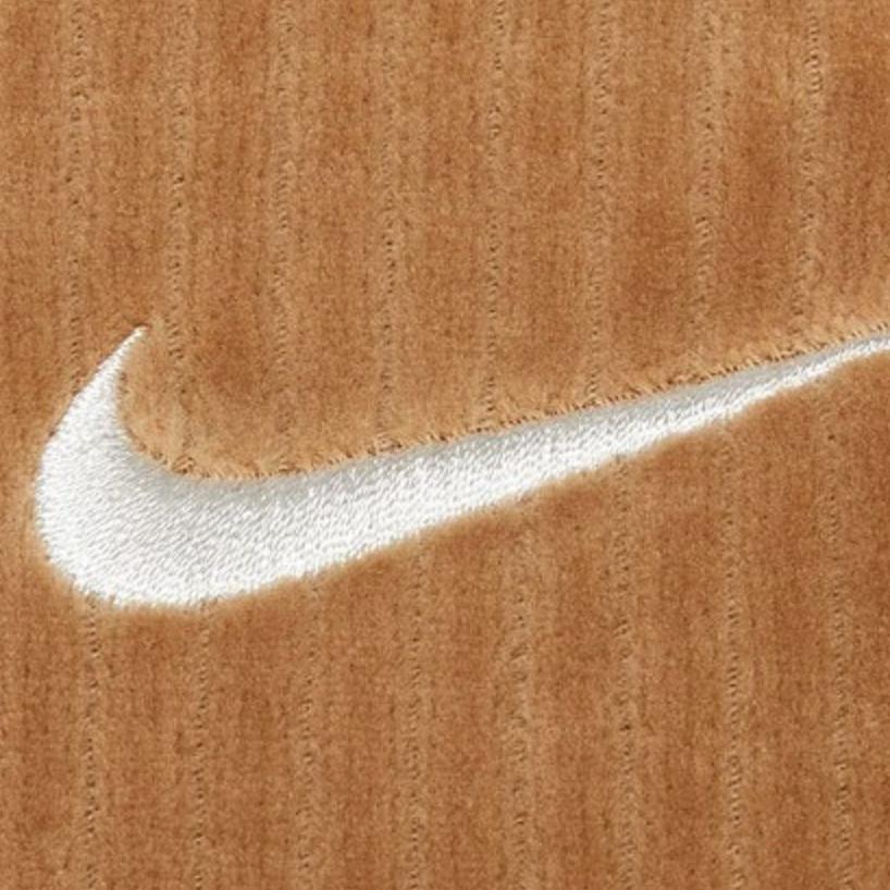 Nike Sportswear Women'ss Corduroy Half-Zip Logo Sweatshirt Brown DQ5939-258