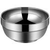 304 Stainless Steel Double-Layer Insulated Bowls