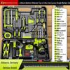 Toolbox Set: Electric Drill & Screwdriver Combo for Home Repair