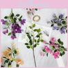 Spp Artificial Bougainvillea Flower Arrangement With Soft Plastic For Decor Home