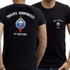 Französische Spezialkräfte Brigade 1. Marineinfanterie-Fallschirmjägerregiment T-Shirt 100% Baumwolle Kurz