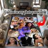 Customize Photos Customize Your Photo Floor Rug Office Rug Perfect for Study Room Kitchen Entryway Dormitory Antislip Carpet Office Home Decor