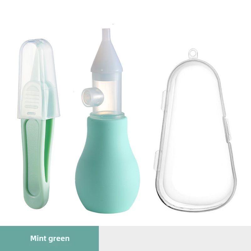 

Устройство для отсасывания слизи у младенцев Устройство для очистки слизи у новорожденных и детей нажимного типа зелёный