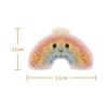 Apricot Lamb Childish Rainbow Plush Toy, Soft and Cute, Fluffy Childish Rainbow 11cm Suitable for Boys and Girls