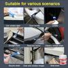 Multi-Purpose White Lithium Grease by Lubricant with Brush for Garage Doors, Bearings & Automotive