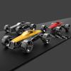 CHOCLI METALMORPHOSE COLLECTION Belgian Metal Keyring - Classic Racing Car (Yellow)