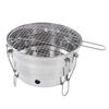 Charcoal Barbecue Grill Stove Stainless Steel Detachable Portable Camping Grill Stove for Home