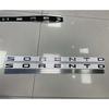 For KIA SORENTO Car Styling Letter Emblem Rear Trunk Body Front Hood Badge Sticker Accessories Decoration