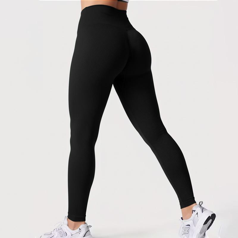 Pantaloni da Yoga Senza Cuciture a Vita Alta da Donna - Leggings Fitness con Controllo Pancia e Sollevamento Glutei