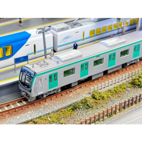 Railway Collection Tetsuro Kyoto City Transportation Bureau Karasuma Line 20 Series 6-Car Set Diorama Supplies