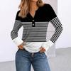Women's Print Long Sleeve Shirts Elegant Casual Tops Trendy Shirts Tops
