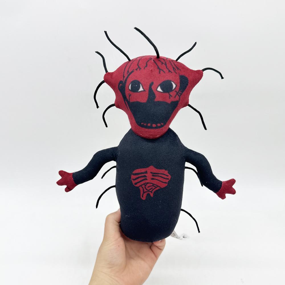 The Boiled One Plush Creative Funny Horror Doll, Cartoon Anime Related Plush Toy Birthday Gift Indoor Room Decoration
