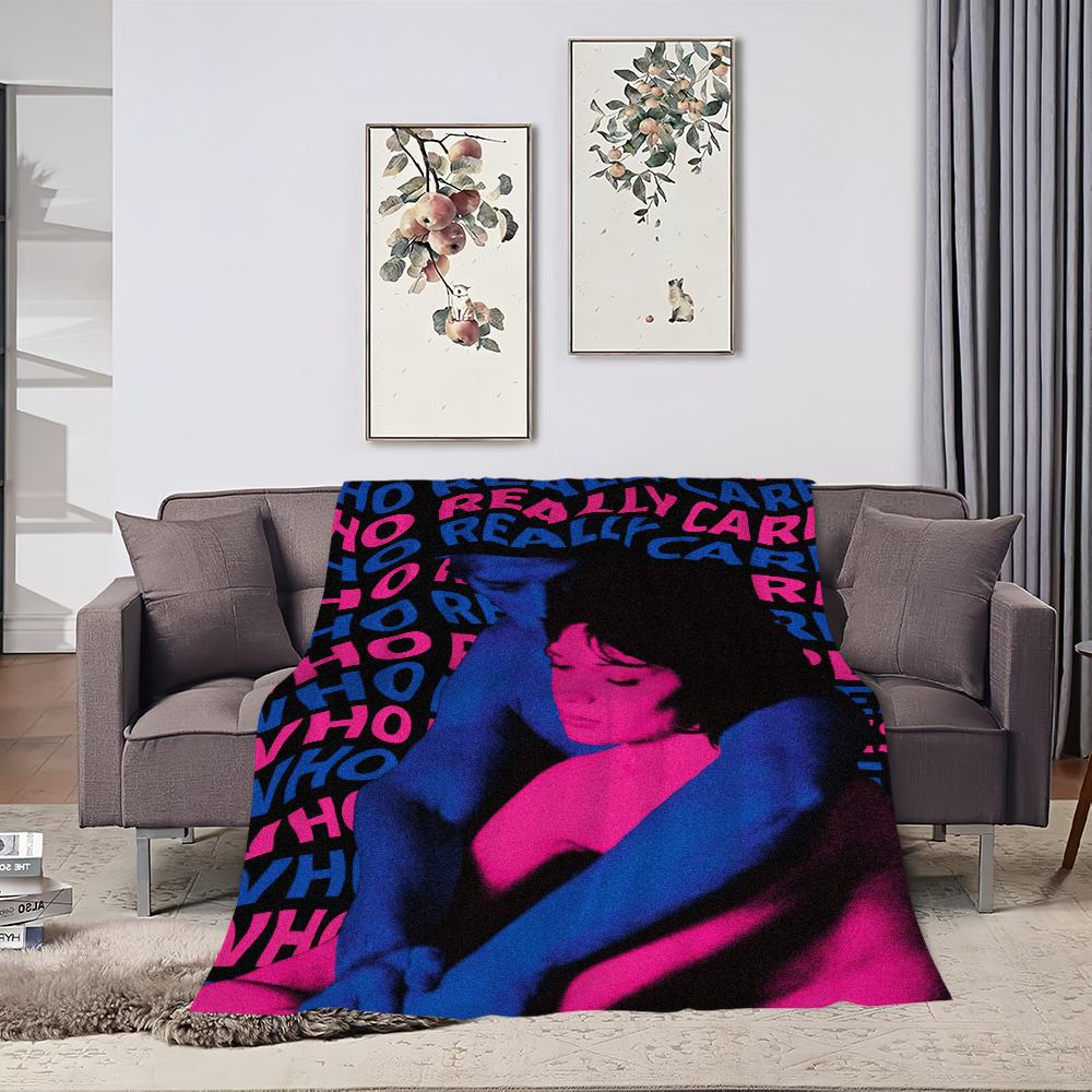 Band TV-Mädchen Trauben am Weinstock Decke Plüsch Nickerchen Sofa Teppich für Wohnzimmer Warmes Büro Schlafzimmer Geburtstag Zuhause Reise Kinder Geschenke