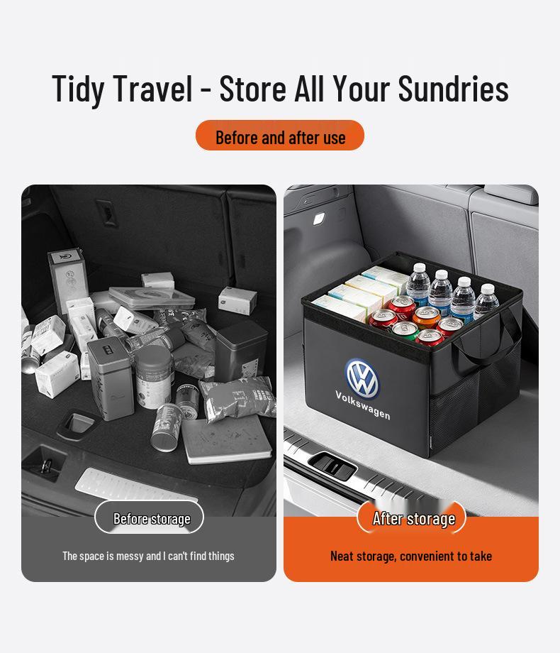 Chevrolet Cruze Jetta Malibu Sail Foldable Car Storage Box for Camping