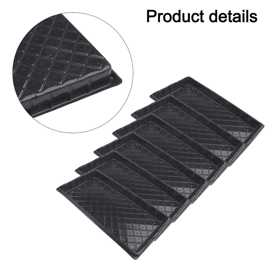 Growing Plate Tray Gardening Lightweight Plant Germination Plants Starter Sturdy Compact Brand New High Quality