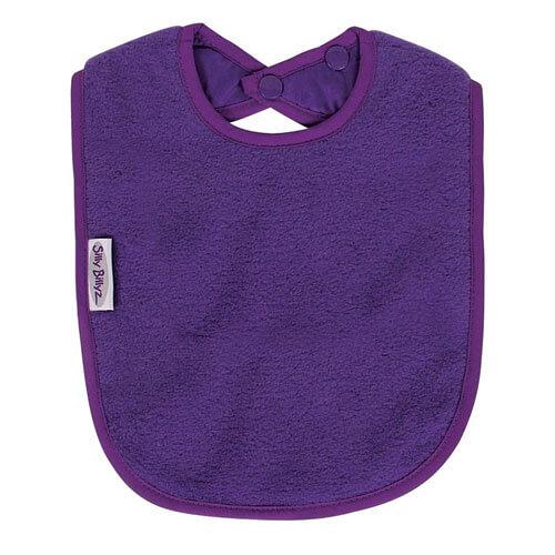 Silly Billyz Silly Billyz Fleece Plain Large Bib
