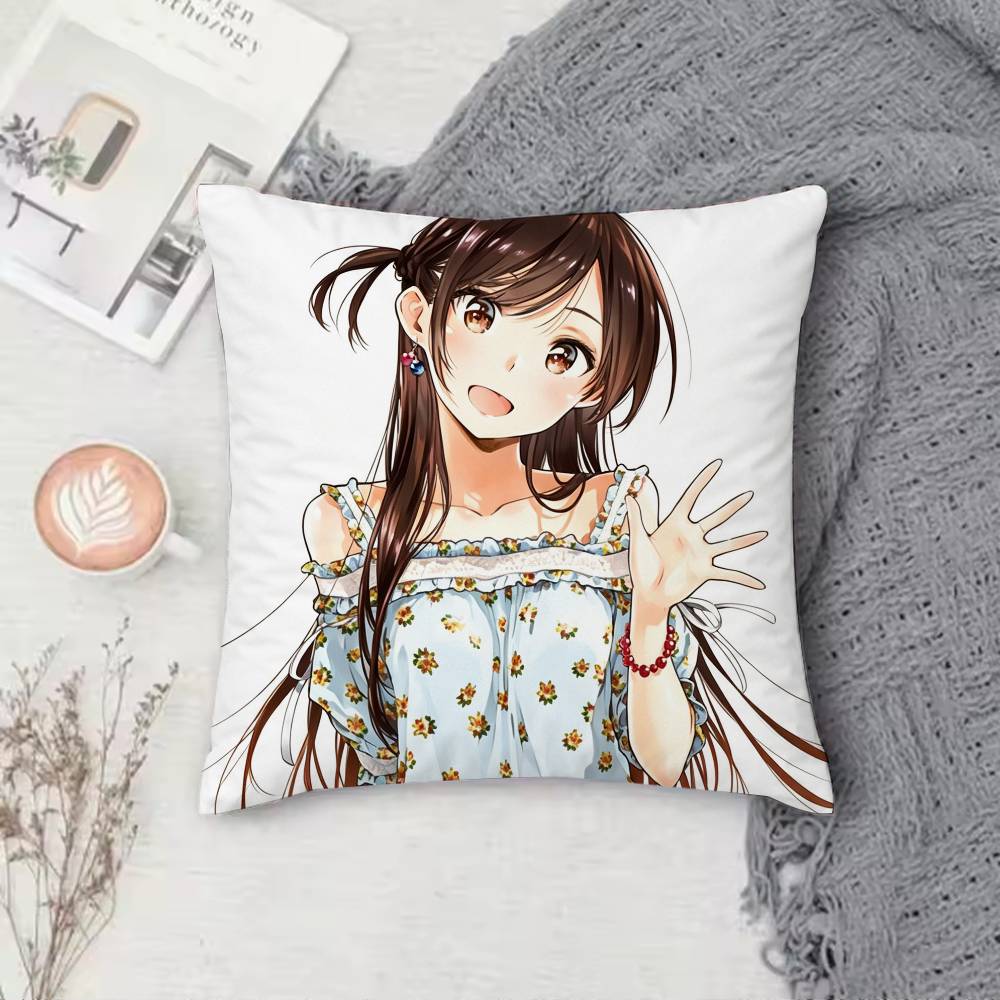 C-Chizuru I-Ichinose Pillow Case Cushion Cover Throw Pillow Case For Car Sofa