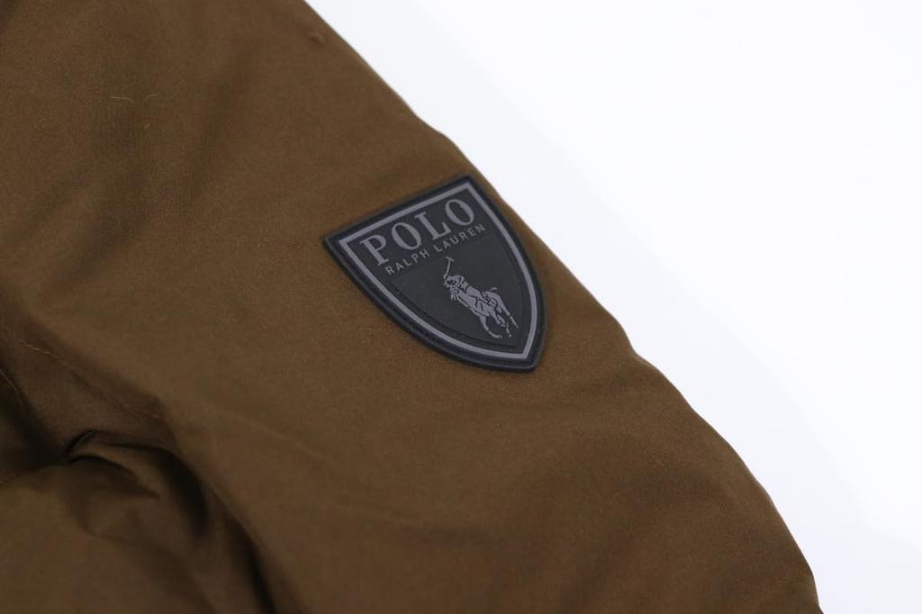 Polo Ralph Lauren Performance Down Jacket with Fur Size NUTMEGBRW Men's Hood, M, 01010105, [Used]