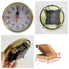 Gold Quartz Clock Insert Plastic+metal Repairing Clocks
