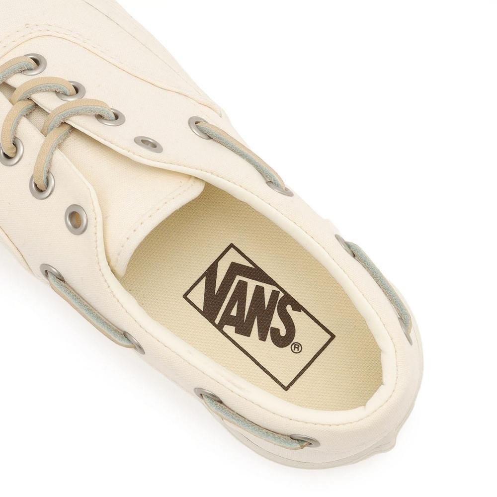 Vans Authentic Boat Shoes Marshmallow Vn000z6wccz Marshmallow