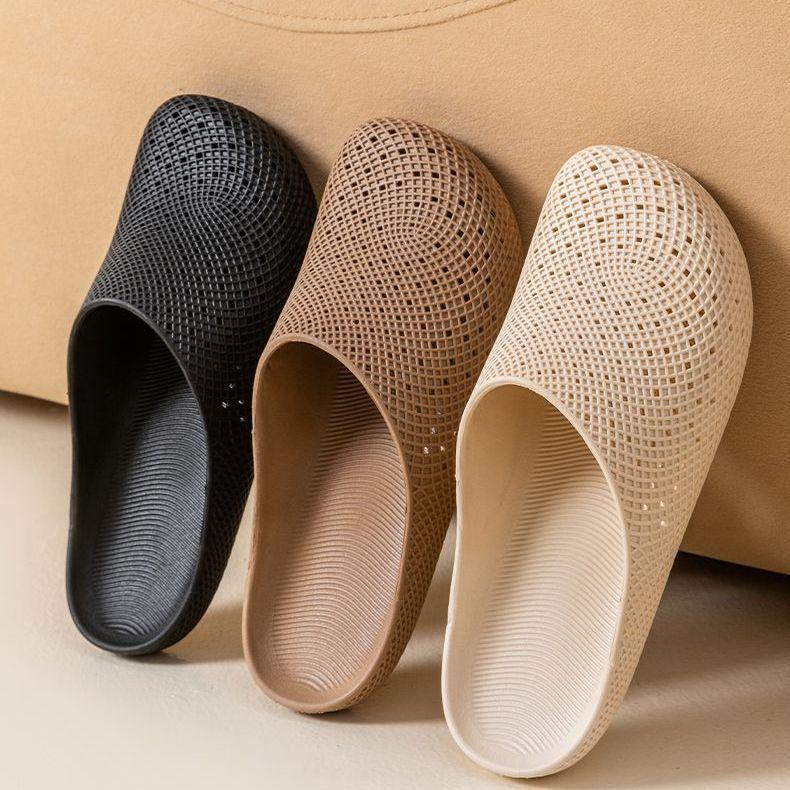 Women's Closed-Toe Breathable Mesh Clogs - Summer Outdoor & Indoor Sandals