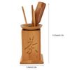 Six Sets Of Natural Bamboo T Ceremony Trumpet New Kung Fu T Set Accessories