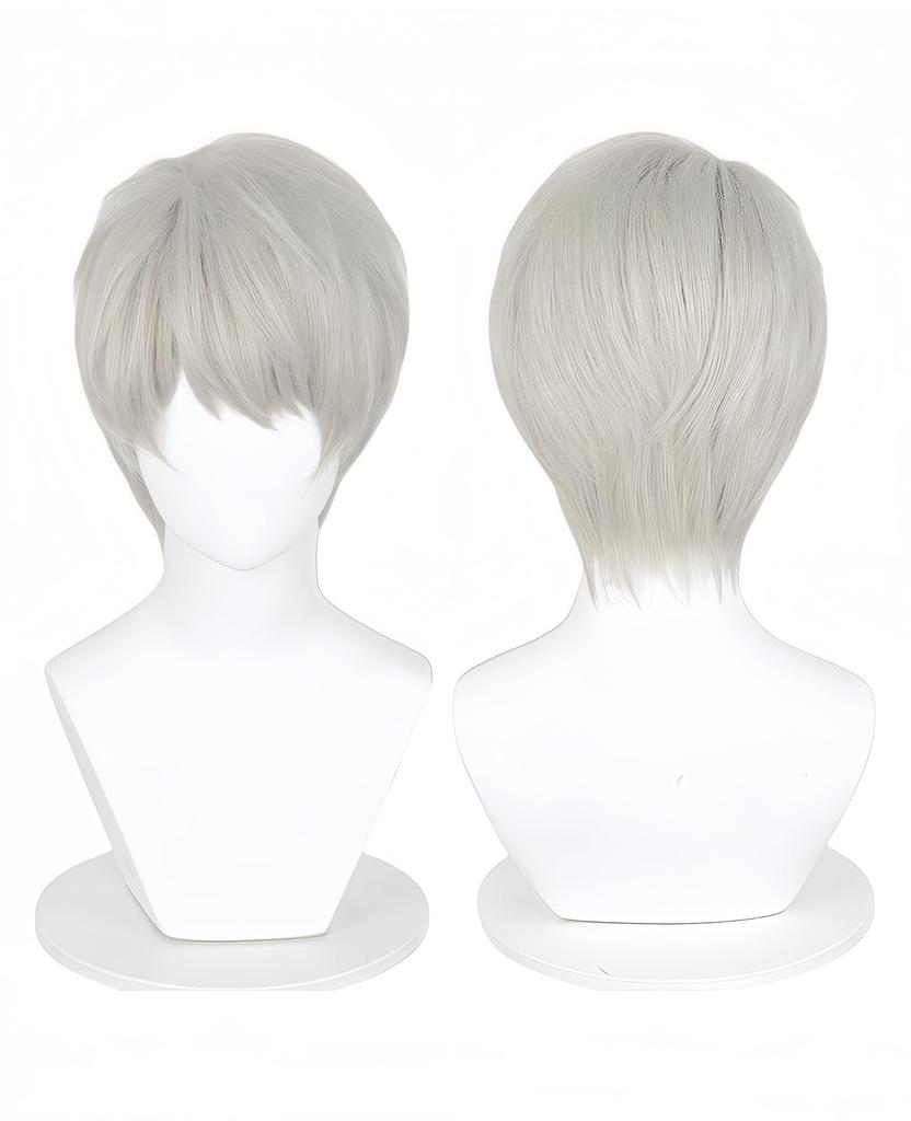 Seiya Cosplay Costume from Koi To Evol Special Police Officer Uniform Popular Game Costume Day [NOKIJP] Miku, Protagonist, Set, (White Patrol, XS)