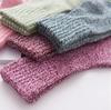 Women's Winter Wool Lined Socks Thickened Warm Middle Calf Floor Socks Stitched Outside Trade Towel Socks Short Tube Hosiery