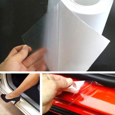 Puntos 15x300cm Clear Car Door Bumper Hood Paint Protection Film Anti Scratch Wrap