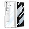 GKK For Samsung Galaxy Z Fold7 5G Case Hard PC+Privacy Tempered Glass Film Phone Cover with Kickstand