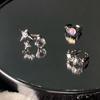 Mangxing Diamond Moonlight Cat's Eye Ring: Women's Unique, Fashionable, Irregular Design Accessory.