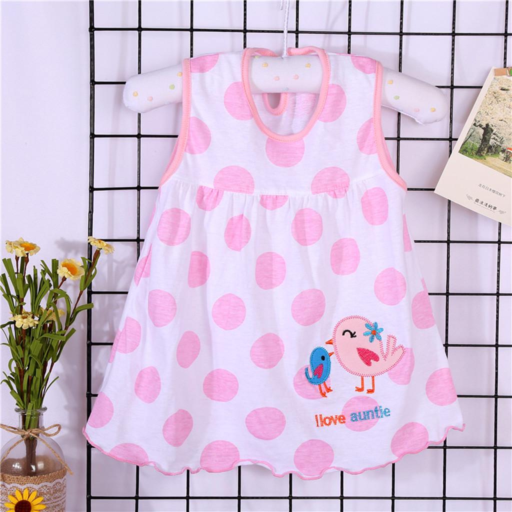 Buy Skippy Cartoon Flower Children Dot Floral Tees Dress Girl Baby