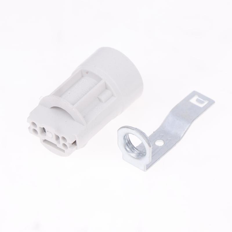 10 Pcs Candelabra Socket E14 Bracket Lamp Holder Lighting Base Zinc Alloy Sockets Bulb Holder With Bracket For  Lamps