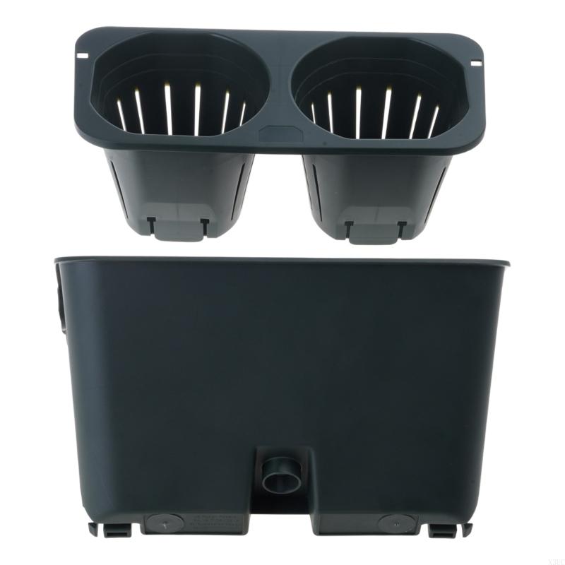 Stackable Flower Pot Wall Hanging Vertical Planter Plants Bonsai Vase X3UC