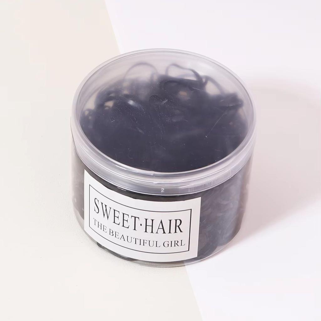 500 Mini Elastici, Elastici per Capelli, Strumenti per Trecciare Capelli per Bambini e Adulti, Strumenti per Lo Styling di Accessori per Capelli