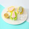 FAIS DU Reusable Silicone Ice Cream Mold Stackable Popsicle Molds DIY Dessert Ice Cream Mold with Stick Multicolour Silicone