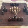 Hnefatafl Viking Chess Set, Hnefatafl Board Game, Traditional Two-Player Strategy Board Game Classic, Viking's Art, with Cloth Board, and Wooden Box